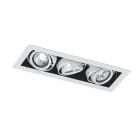 ROSSINI - RSSDIG003B DOWNLIGHT TRIPLO QUADRATO CARDANICO BIAN