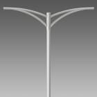 DISANO - DIS42619500 PALO ALIANTE 1476 H=7500MM GREY9007