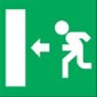 DISANO - DIS99522100 ETICHETTA USCITA EM SX SAFETY 323 VERDE