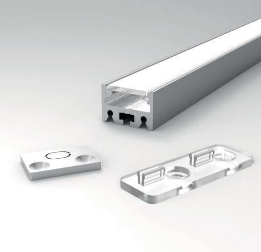 DESIGN LUCE - DLU101T32 U01 KIT 2M TRASPA/BIANCO