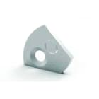 DESIGN LUCE - DLU1020401000 CH012 TESTATA 1 PZ ARGILLA