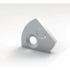 DESIGN LUCE - DLU1020404000 CH012 TESTATA 1 PZ NERO CARAV