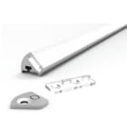 DESIGN LUCE - DLU102P22 CH012 KIT 2M OPALE/ARGENTO