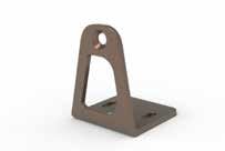DESIGN LUCE - DLU1030506005 U02 STAFFA REGOLABILE ALU NAT
