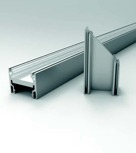 DESIGN LUCE - DLU1040304300 STRUCTURAE PROFILO 3M NERO