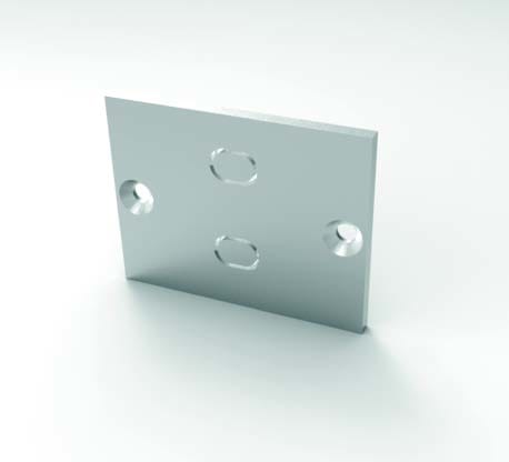 DESIGN LUCE - DLU1040404000 STRUCTURAE TESTATA 1 PZ NERO