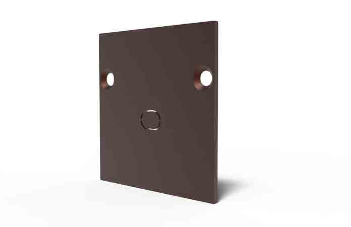 DESIGN LUCE - DLU1100408000 ZER035 TESTATA 1 PZ CROMO