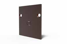 DESIGN LUCE - DLU1100404000 ZER035 TESTATA 1 PZ NERO