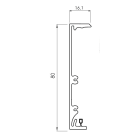 DESIGN LUCE - DLU1130503001 INFINITO STAF FISS A PARETE 1CM BIANCO