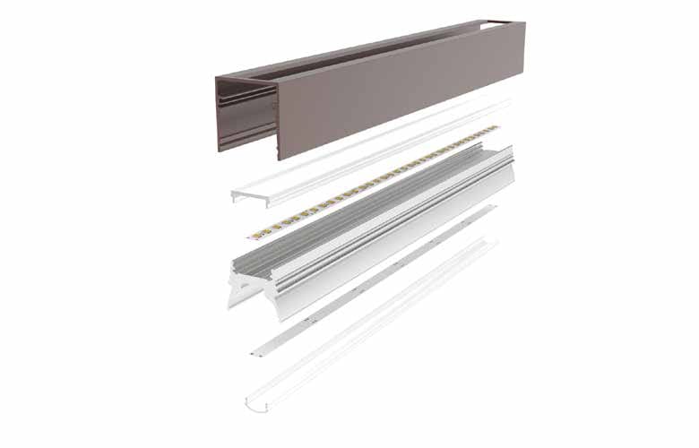 DESIGN LUCE - DLU1168103300 ZER035X 180W 3K CRE BIANCO 3MT
