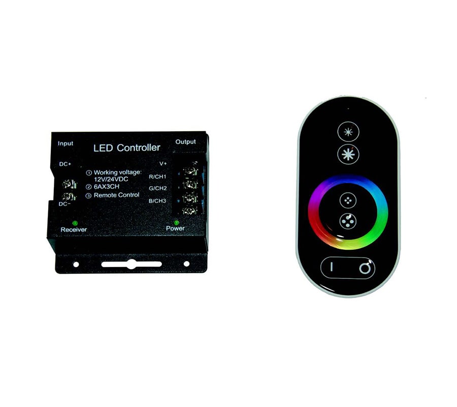 DESIGN LUCE - DLU9924010001 CONT TOUCH RGB S/CAVO 4A/24V MAX 432W
