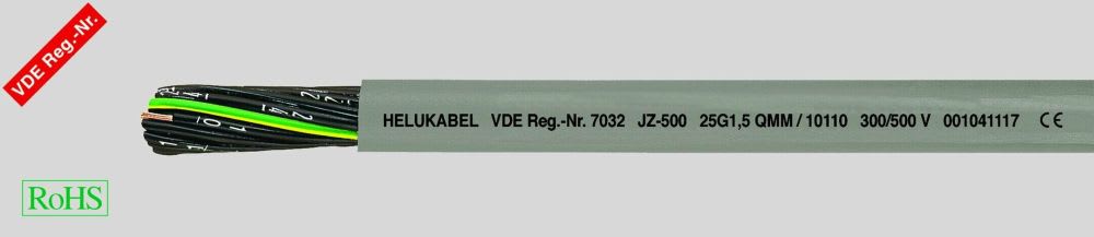 HELUKABEL ITALIA SRL - HLK10010 OZ-500 7X0.5 QMM GREY