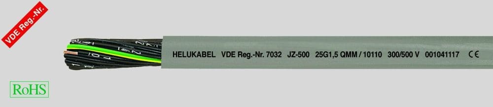 HELUKABEL ITALIA SRL - HLK10097 JZ-500 6G1.5 QMM GREY