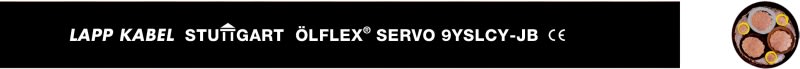 LAPP ITALIA SRL - LPP0037021 OLFLEX SERVO 9YSLCY-JB 3X25+3G4 BK