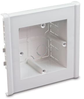 DIETZEL - DIE040220 Einbaudose, 102x100x40 mm, mit beiseitig