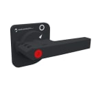 TECHNOELECTRIC SRL - TEH18222 MANIGLIA BLOCCO PORTA NERA 120MM CON DIS