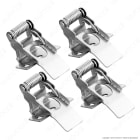 DURALAMP SPA - DRLKTLPW1-MS MOLLE METALLO PER PANNELLO W1 4PZ