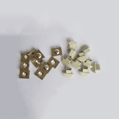 DURALAMP SPA - DRLKTPRIN68 KIT PROFILO INCASSO 10TAPPI+10ATTACCHI