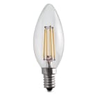 DURALAMP SPA - DRLLFC374 FILAMENTO CANDELA 4W E14 2700K TRAS