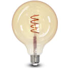 DURALAMP SPA - DRLLFG9505AM FILAMENTO GLOBO 4W E27 G95 2200K AMBRA