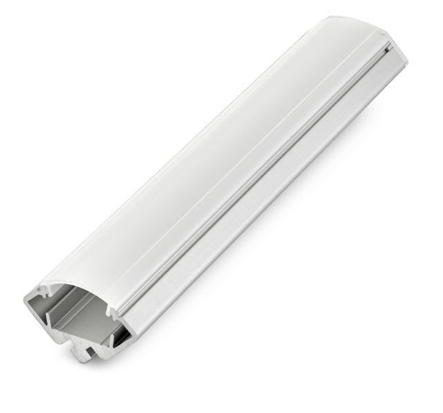 DURALAMP SPA - DRLPRAN-U PROFILO UNIVE. ANGOL. CON LENS 2M + KIT