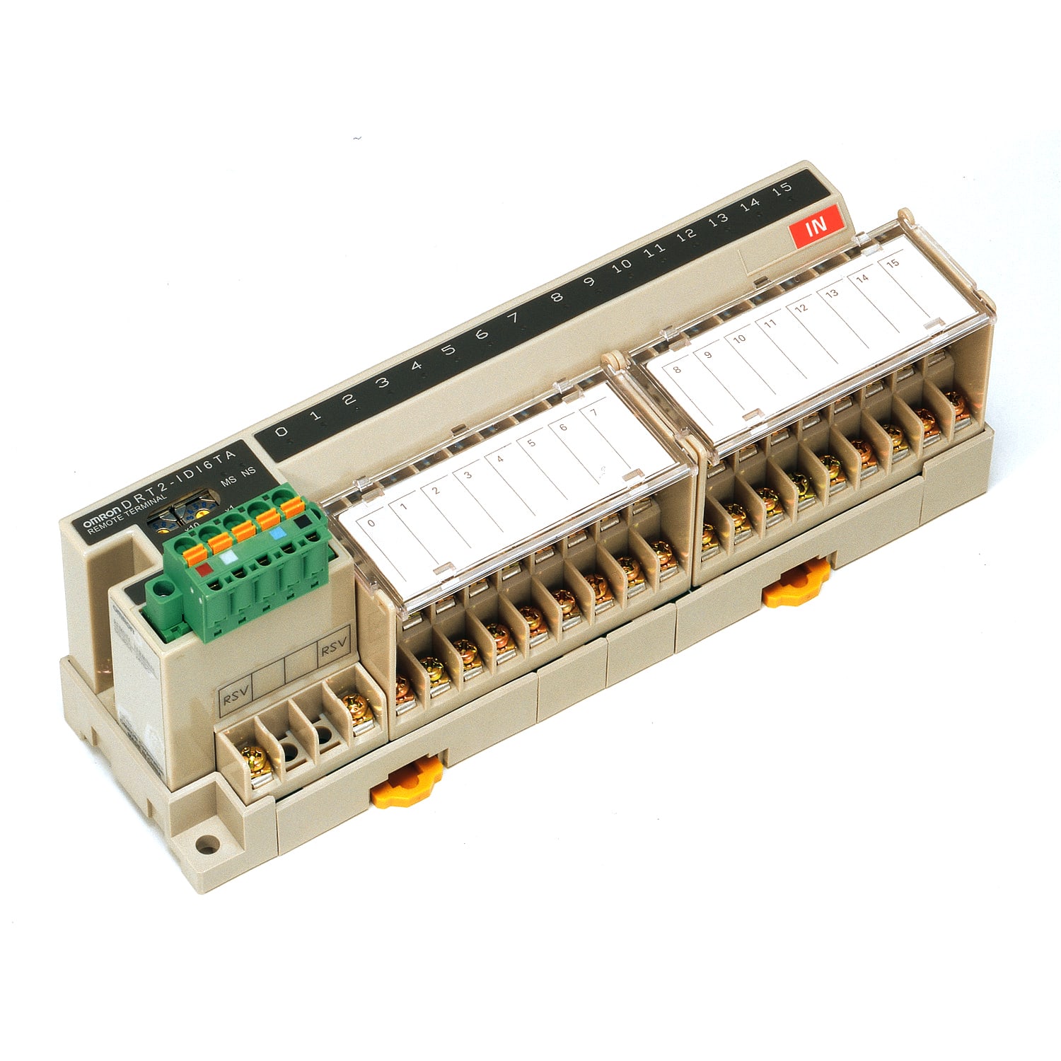 OMRON - OMRDRT2ID16TA1-1647 IO REMOTO- DEVICENET. 16DI PNP. MORSET