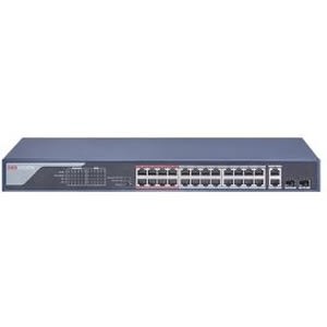 HIKVISION ITALY SRL - HIK301801302 DS-3E0326P-E SWITCH 10/100 UNMAN 24 POE