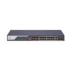 HIKVISION ITALY SRL - HIK301801813 DS-3E0326P-E 10/100 POE METALLICO+UPLINK