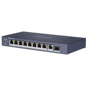 HIKVISION ITALY SRL - HIK301801513 DS-3E0510HP-E : SWITCH GIGABIT HI-POE METALLICO + UPLINK GIGABIT SFP