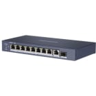 HIKVISION ITALY SRL - HIK301801513 DS-3E0510HP-E : SWITCH GIGABIT HI-POE METALLICO + UPLINK GIGABIT SFP