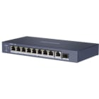 HIKVISION ITALY SRL - HIK301801513 DS-3E0510HP-E SWITCH GIGABIT UNMAN 8 POE