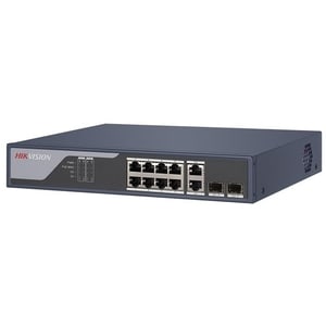 HIKVISION ITALY SRL - HIK301802218 DS-3E1310P-SI V2 SWITCH SMART MAN 8 POE