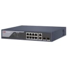 HIKVISION ITALY SRL - HIK301802218 DS-3E1310P-SI V2 SWITCH SMART MAN 8 POE