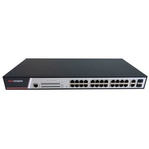 HIKVISION ITALY SRL - HIK301801048 DS-3E2326P SWITCH 10/100 FULL MAN 24 POE