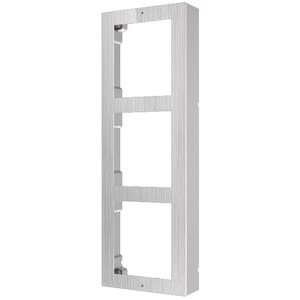 HIKVISION ITALY SRL - HIK305700704 DS-KD-ACW3/S CORNICE A PARETE INOX 3 MOD
