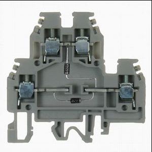 CABUR SRL - CBRDS119GR DAS.4/I/GR MORS. PER LAMP/LED TEST