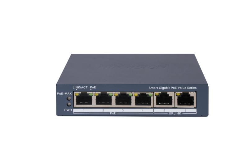 HIKVISION ITALY SRL - HIK301802993 DS-3E1506P-EI/M SMART MANAGED POE GIGABI