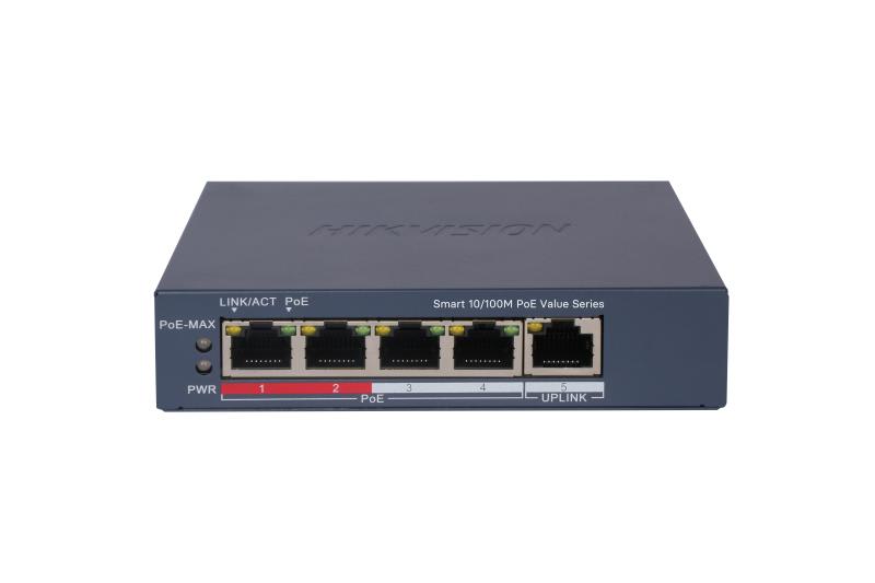 HIKVISION ITALY SRL - HIK301802981 DS-3E1105P-EI/M SMART SWITCH POE 10/100