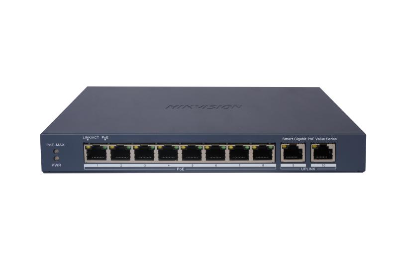 HIKVISION ITALY SRL - HIK301802997 DS-3E1510P-EI/M : SMART MANAGED POE GIGABIT