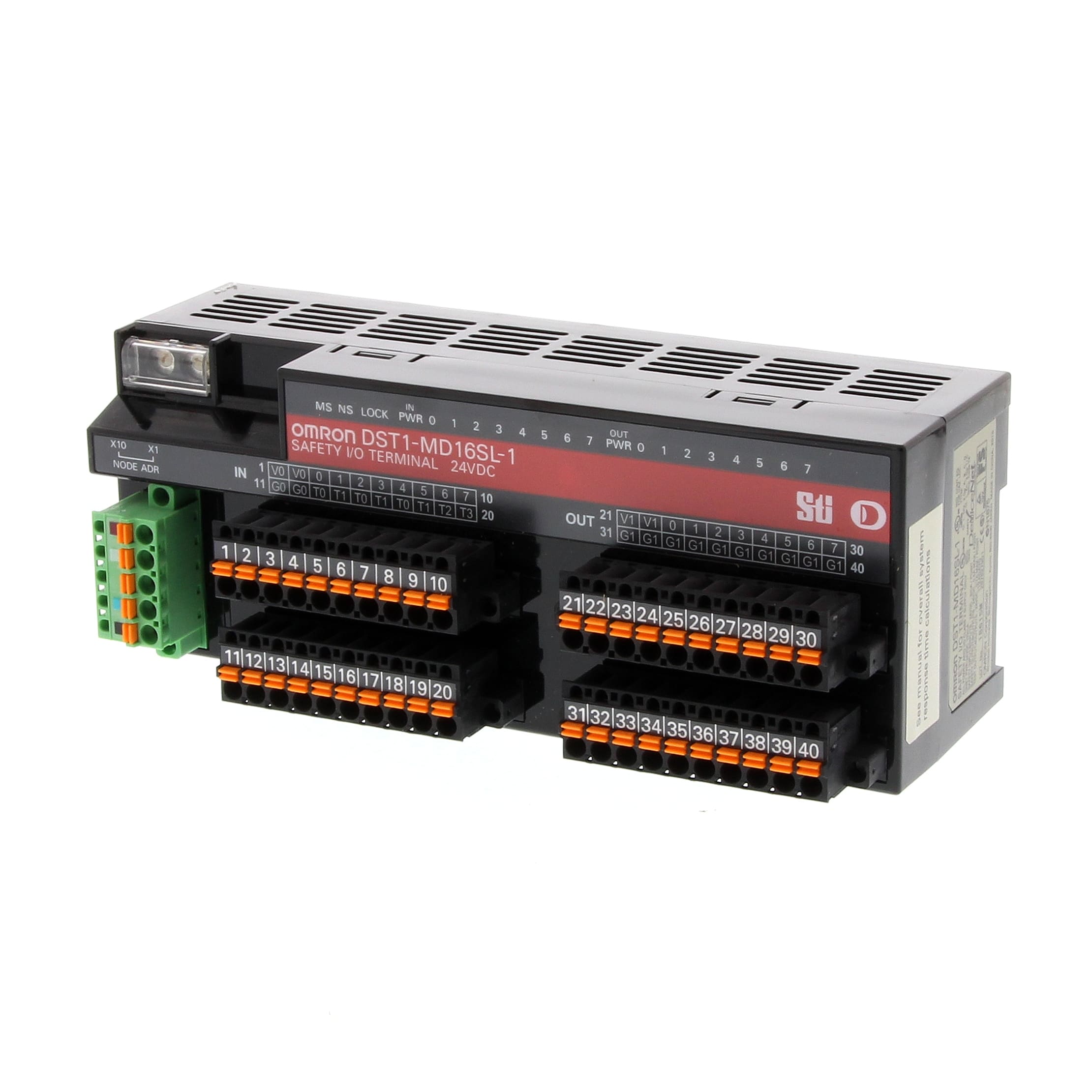 OMRON - OMRDST1MD16SL1-1840 MODULO SAFETY DEVICENET 8IN 8OUT PNP