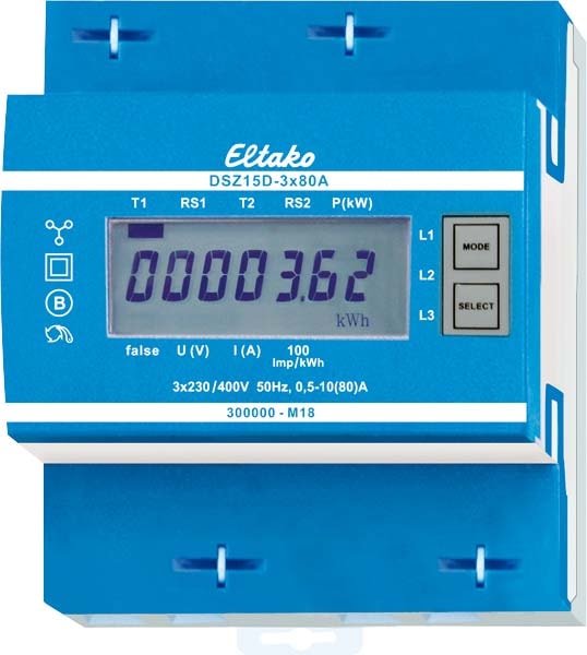 ELTAKO - EAK28380015 THREE-PHASE METER, MID
