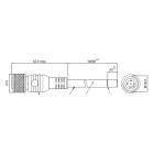 DATASENSING SRL - DTG95ASE1190 CS-A1-03-U-10 5 POLI DRITTO 10M UL 2464
