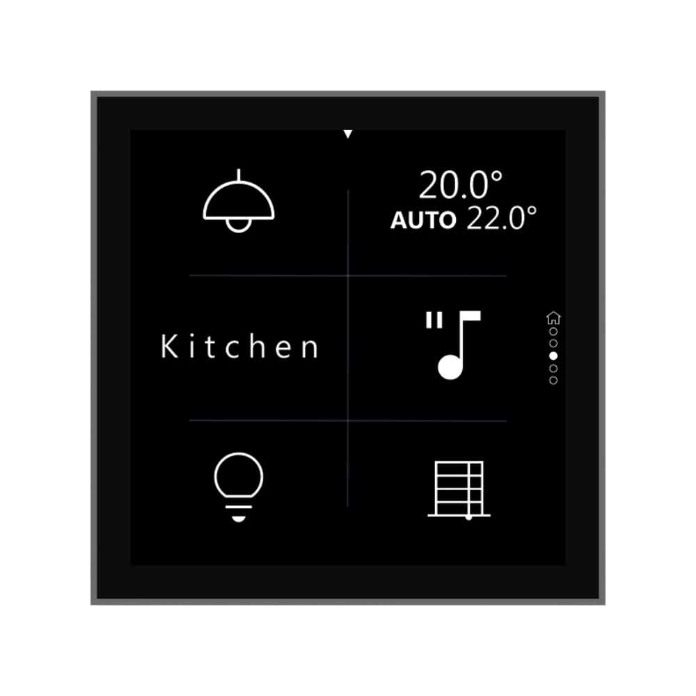 MDT ITALIA SRL - EYGTOU01SMART4 TOUCHSCREEN 4 IP KNX,ANTRACITE