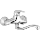 RUBINETTERIA PAFFONI - PFFDU161CR MIX LAVELLO MURO CON SERPENTE DUEMILA