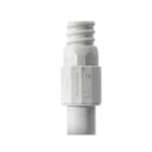 GEWISS - GEWDX43340 RACCORDO TUBO-GUAINA MORBIDX - IP67 - HALOGEN FREE - DIAMETRO 40MM - GRIGIO RAL7035