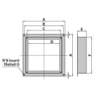 ELICENT (MAICO) - ELI1DP3502 D/35 DISTANZIALE QC350 3F H.100 STD