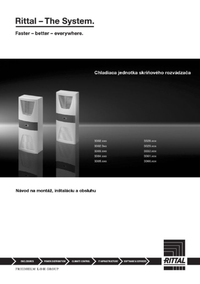 RITTAL SPA - RIT3332540 RTT CONDIZIONATORE BLUE DA PARETE 4000W