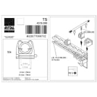 RITTAL SPA - RIT4319090 PS 50 FISSAGGI PER CAVI 6- 9