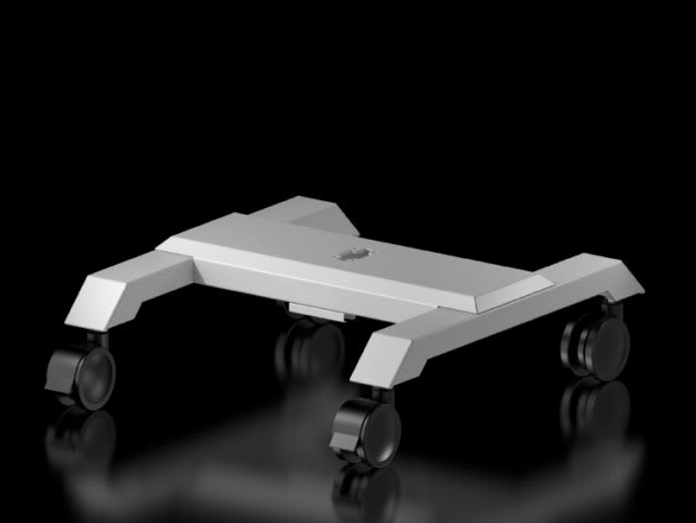 RITTAL SPA - RIT6106400 CP PIED. CON RUOTE PER PROFILO PORT. 60