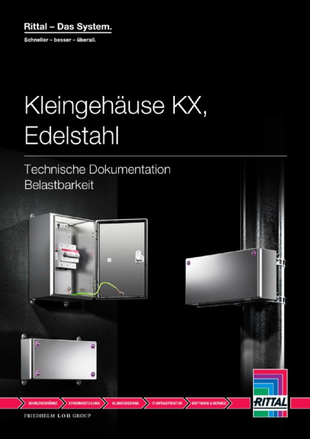 RITTAL SPA - RIT1587000 KX-EB CONTENITORE 200X300X155 INOX